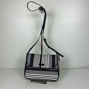 Vera Bradley Midnight Stripe Crossbody Purse